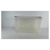 Sterilite 66 quart tote with mismatched lid