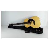 Mitchell acoustic guitar with case and