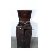 Victrola Record Player. Floor model, working