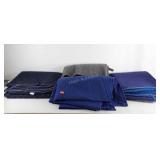 Group of four movers blankets
