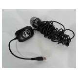 Rock Band microphone with USB attachment.