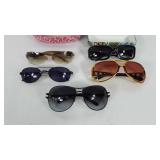 Sunglasses and two sunglass cases, includes Mary