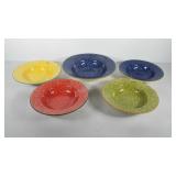 Over and back bowl set made in Portugal includes