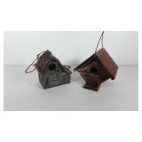 Bird houses, 5.5" and 6.6"