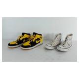 Shoes, size 7 rainbow Converse All Star and