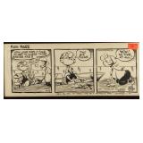 Fan Fare comic by Walt Ditzen with a fishing