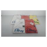 Five Tennis factory shirts by Pickering active