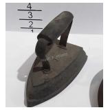 Clothing Irons, Flat Iron and Sad iron pc