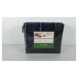 The seasons collection flannel reversible duvet