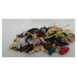 Storage tote or knick knacks, includes buttons,