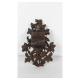 Cast iron match holder, 7x10