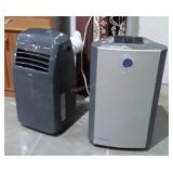 Two Portable Air Conditioner Units, one LG, one