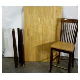 Tall table with butterfly leaf, legs will need to