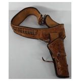 Leather Gun holster and some superX bullets