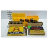 Mixed 30-06 ammo, 3 Flambeau cartridge boxes, see