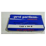 Prvi Partisan 7, 62x54 R, 20 cartridges