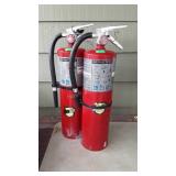 Two Fire Extinguishers