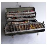 J. C. Higgins Tackle Box filled with Tackle, nice