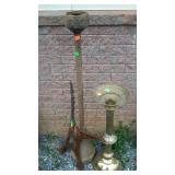 Metal wares group, wall mount bracket and two