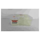 Style Master storage tote with attached lid, 15"