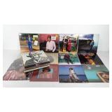 Vinyl records,  approximately 35 albums, artists