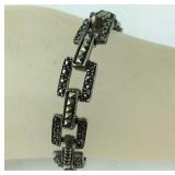 Vintage Marcasite Bracelet 18.8, grams  Sterling