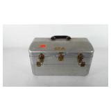 Tacklebox and fishing supplies, includes bobbers,