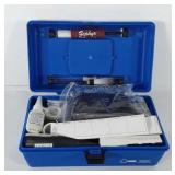 Finger printing kit, includes brushes, lightening