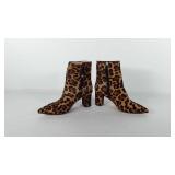 J.Crew leopard ankle boots, women