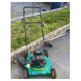 Weedeater brand 20 inch cut push mower some rust