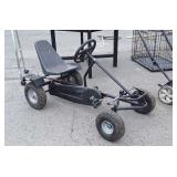 Fancy Pedal Car cart, hand brake lever, air