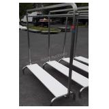 Commercial Clothing Display Rack, 6ft long x 5ft