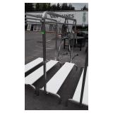 Commercial Clothing Display Rack, 6ft long x 5ft