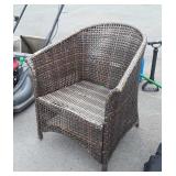All weather wicker Outdoor Chair no cushions