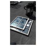 Two Window sashes only, 29.5x34.75. And 32 1/8 x