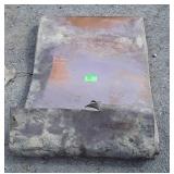Copper Flashing, partial amount 12" wide