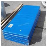 Gym Style Bumper Mat, accordion Style Folding,