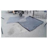 Two pc Mats Lot, one 36x48" fatigue mat, other