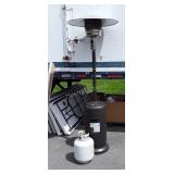Outdoor Propane Heater, has tank included but