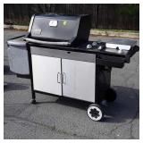 Weber Propane Grill, Genesis silver, side burner,