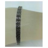 Genuine Diamond Tennis Bracelet 15.5, grams