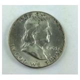 1963 D Franklin Half Dollar