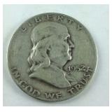 1952D  Franklin Half Dollar