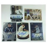 Five sport cards Clayton Blackburn BCP-CBL,