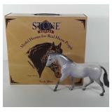 Stone Horses model horse with box