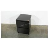 Two drawer laminated stand. 16"×19"×23".