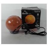 Sphere Himalayan salt lamp, new in box