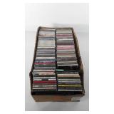 Box of CDs, includes B.B. King, Aretha Franklin,
