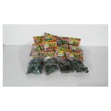 12 factory sealed packs of 40 piece  Combat Squad