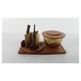 Tobacco pipes with display and covered glass